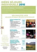 Séjours Packagés 2016 - Individuel